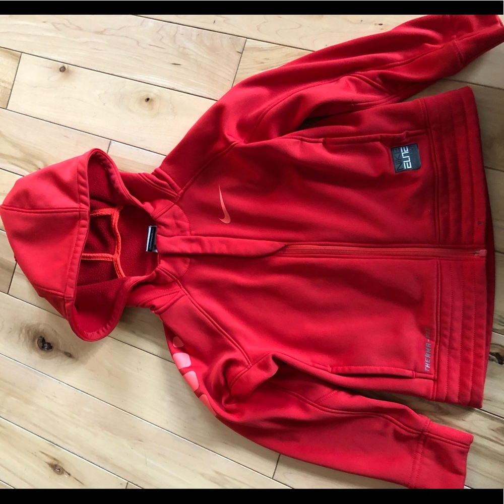 Boys zip up sweatshirt